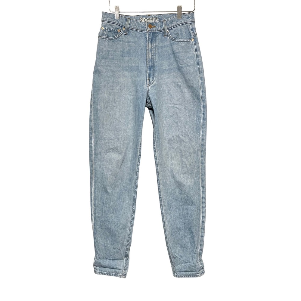 Mother Womens Twizzy Skimp High Rise Light Wash Denim Jeans Size 28